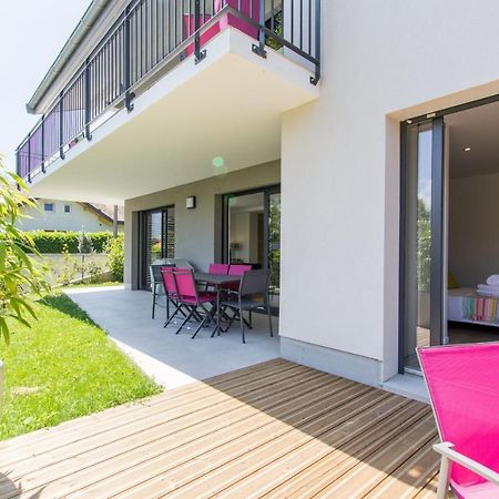 L'Appartement Jardin Avec Vue Montagnes Sévrier Eksteriør billede
