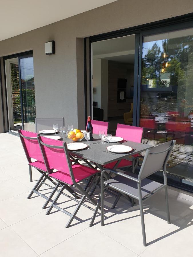 L'Appartement Jardin Avec Vue Montagnes Sévrier Eksteriør billede