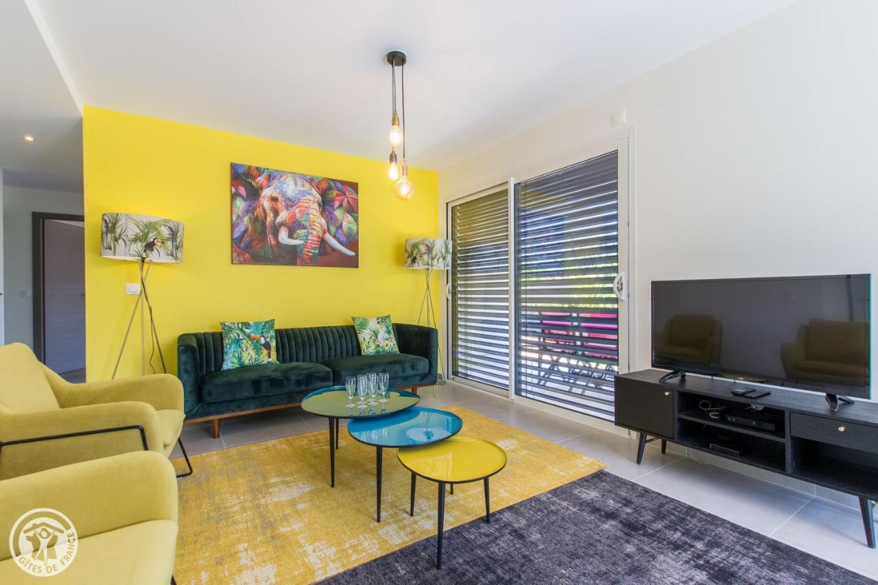 L'Appartement Jardin Avec Vue Montagnes Sévrier Eksteriør billede