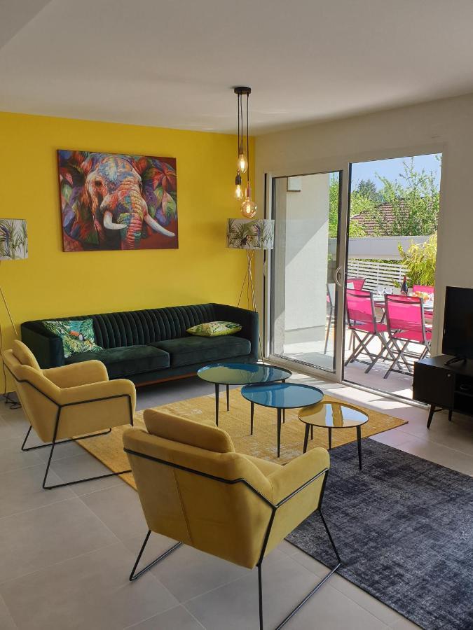L'Appartement Jardin Avec Vue Montagnes Sévrier Eksteriør billede