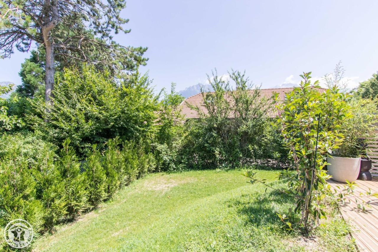 L'Appartement Jardin Avec Vue Montagnes Sévrier Eksteriør billede