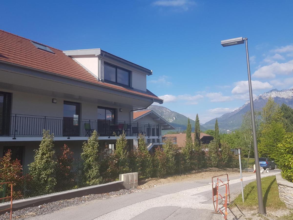 L'Appartement Jardin Avec Vue Montagnes Sévrier Eksteriør billede