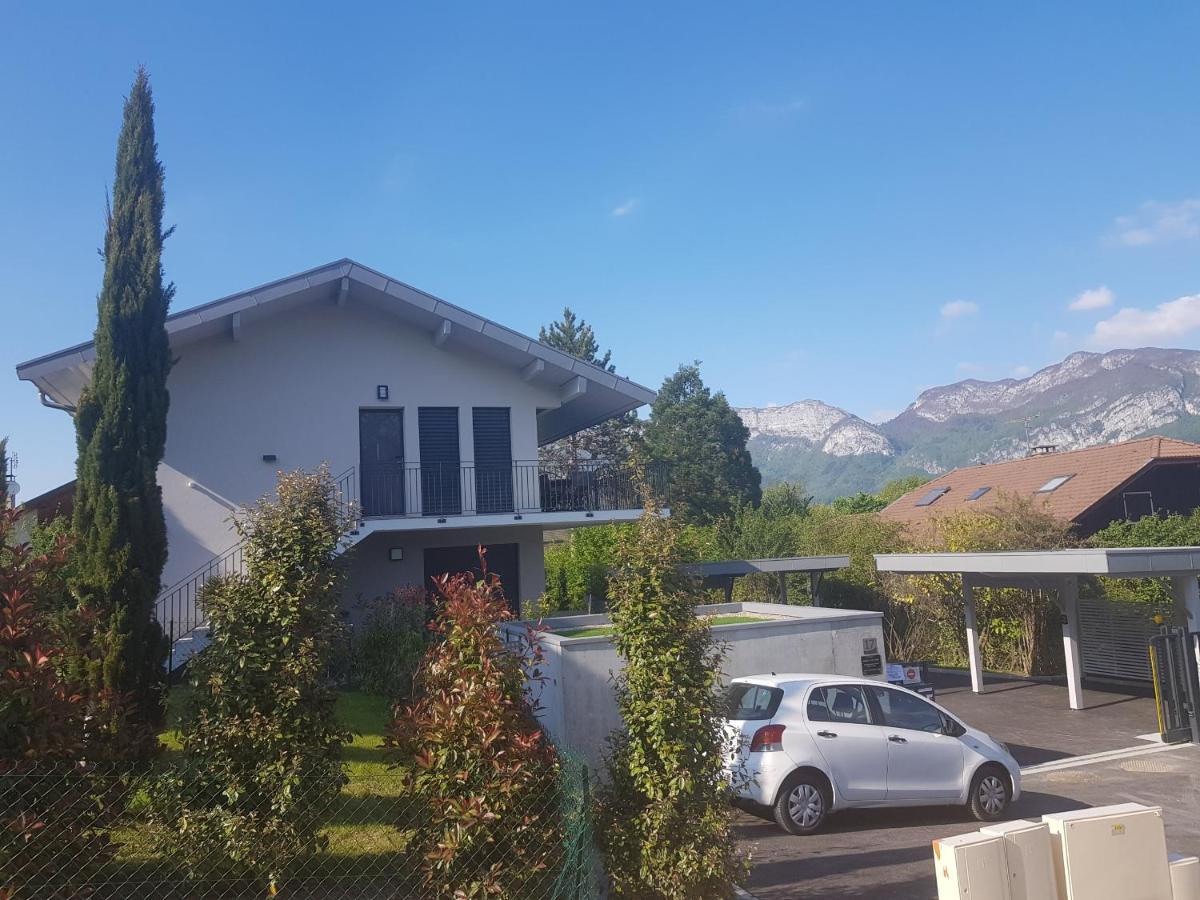 L'Appartement Jardin Avec Vue Montagnes Sévrier Eksteriør billede