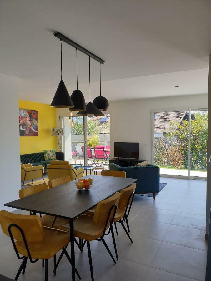 L'Appartement Jardin Avec Vue Montagnes Sévrier Eksteriør billede